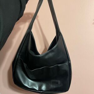 Black shoulder bag